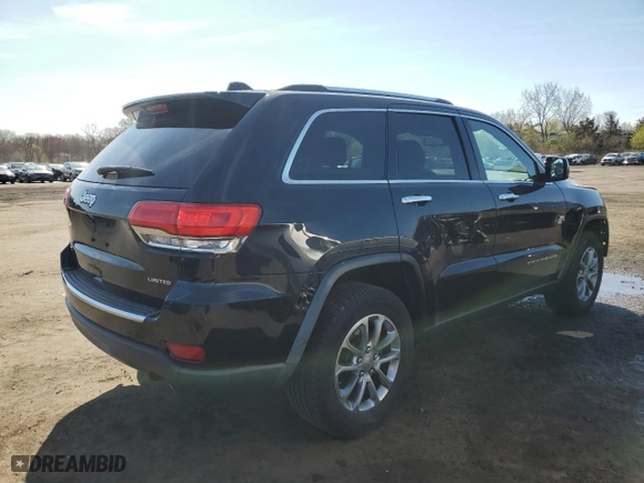2015 Jeep Grand Cherokee Limited with VIN 1C4RJFBG6FC151689, listed as a Copart auction lot 52003525 with 112,672 mi miles and Salvage Title. Bid and sale history available at carsss.com. Image 3.