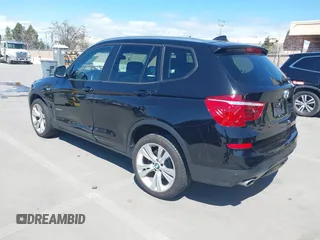 2015 BMW X3 xDrive28d with VIN 5UXWY3C52F0E96652, listed as a IAAI auction lot 41895140 with 57,131 mi miles. Bid and sale history available at carsss.com. Image 3.