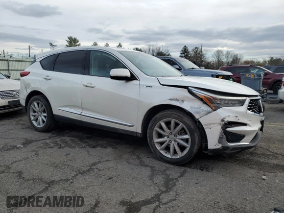 2019 Acura RDX with VIN 5J8TC1H37KL015770, listed as a Copart auction lot 85533444 with 146,481 mi miles and Salvage Title. Bid and sale history available at carsss.com. Image 4.