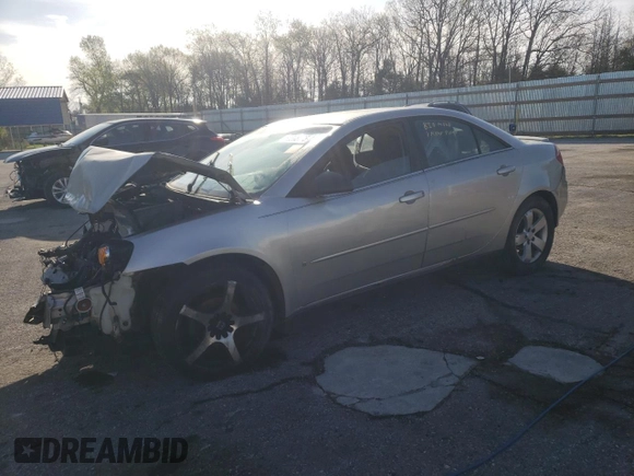 2006 Pontiac G6 with VIN 1G2ZF55B164191589, listed as a Copart auction lot 53996175 with 216,224 mi miles and Salvage title. Bid and sale history available at DreamBid. Image 1.