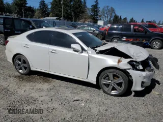 2012 Lexus IS 350 с VIN JTHBE5C20C5029217, выставлен на аукционе Copart как лот 52635375 с пробегом Не указан миль и Списание • Salvage title. История ставок и продаж доступна на DreamBid. Изображение 4.