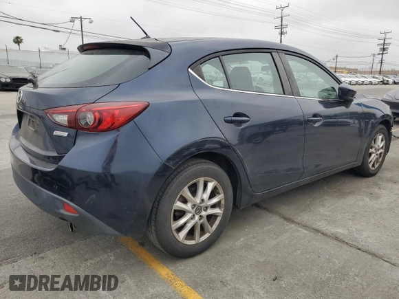 2015 Mazda 3 i Touring with VIN 3MZBM1L73FM145189, listed as a Copart auction lot 59802275 with 84,625 mi miles and Salvage title. Bid and sale history available at DreamBid. Image 3.