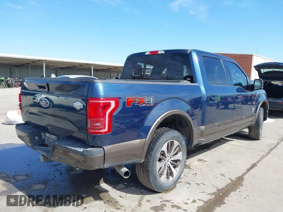 2016 Ford F-150 XLT with VIN 1FTEW1EGXGFD18960, listed as a IAAI auction lot 41784667 with Not provided miles and . Bid and sale history available at DreamBid. Image 4.
