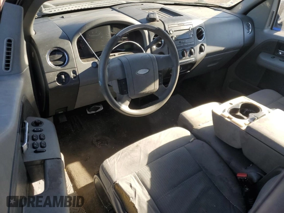 2008 Ford F-150 XL with VIN 1FTVX12588KC51879, listed as a Copart auction lot 86144704 with 277,614 mi miles and Salvage title. Bid and sale history available at DreamBid. Image 8.