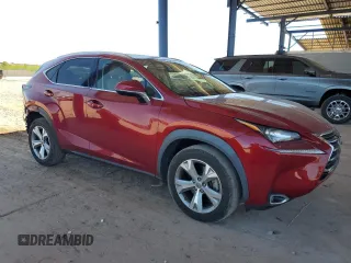 2017 Lexus NX 200t with VIN JTJYARBZ6H2065397, listed as a Copart auction lot 61388325 with 97,886 mi miles and Salvage title. Bid and sale history available at DreamBid. Image 4.