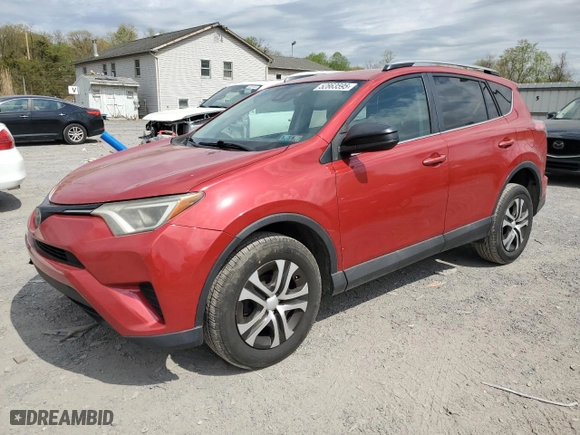 2017 Toyota RAV4 LE with VIN 2T3ZFREV9HW349373, listed as a Copart auction lot 52863595 with 159,617 mi miles and Salvage Title. Bid and sale history available at carsss.com. Image 1.