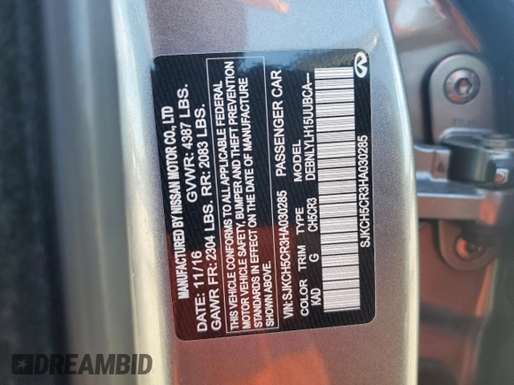 2017 Infiniti QX30 Luxury with VIN SJKCH5CR3HA030285, listed as a Copart auction lot 78579464 with 74,645 mi miles and Salvage Title. Bid and sale history available at carsss.com. Image 12.