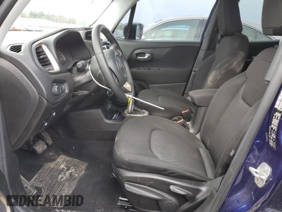 2017 Jeep Renegade Sport with VIN ZACCJAAB3HPF50847, listed as a Copart auction lot 53825165 with 99,006 mi miles and Clean Title. Bid and sale history available at DreamBid. Image 7.