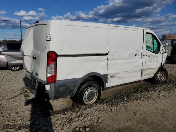 2017 Ford Transit Van with VIN 1FTYR1YM5HKA70292, listed as a Copart auction lot 75214644 with 0 mi miles and Non Repairable. Bid and sale history available at carsss.com. Image 3.