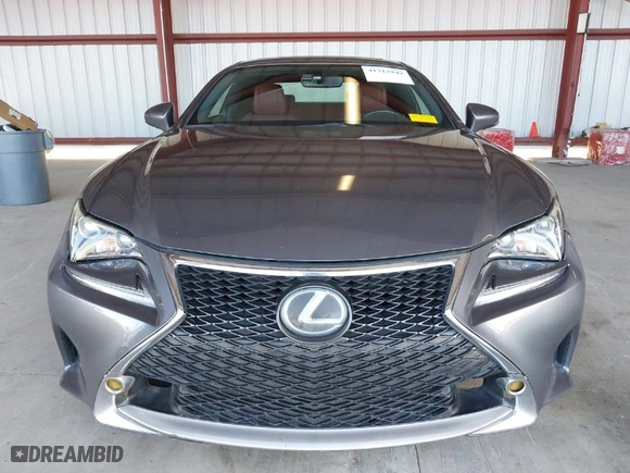 2015 Lexus RC 350 with VIN JTHHE5BC8F5003098, listed as a IAAI auction lot 41712949 with NaN miles. Bid and sale history available at carsss.com. Image 12.
