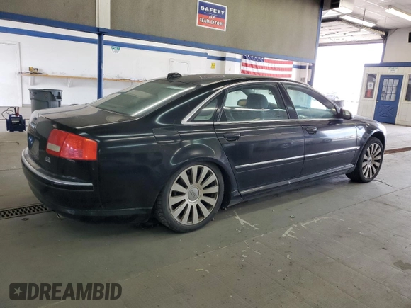 2004 Audi A8 с VIN WAUML44E34N010274, выставлен на аукционе Copart как лот 57658765 с пробегом 122 652 миль миль и Чистый • Clean title. История ставок и продаж доступна на DreamBid. Изображение 3.