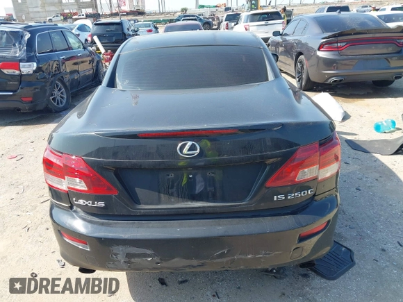 2010 Lexus IS 250 C with VIN JTHFF2C27A2508603, listed as a IAAI auction lot 42402256 with 164,938 mi miles and . Bid and sale history available at DreamBid. Image 16.