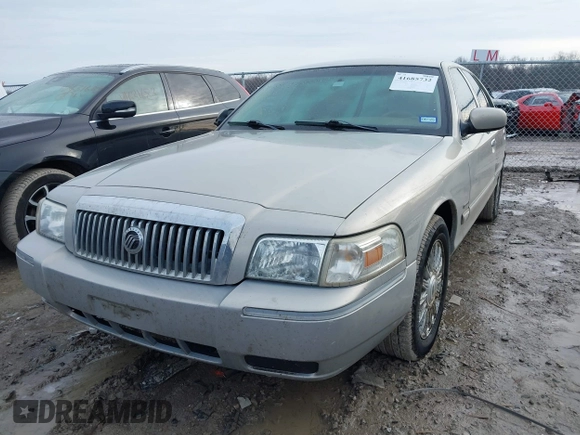 2009 Mercury Grand Marquis LS with VIN 2MEHM75V59X619114, listed as a IAAI auction lot 41685732 with 177,484 mi miles and . Bid and sale history available at DreamBid. Image 17.