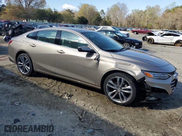 2024 Chevrolet Malibu LT with VIN 1G1ZE5STXRF214736, listed as a Copart auction lot 51078745 with 22,121 mi miles and Clean Title. Bid and sale history available at DreamBid. Image 4.