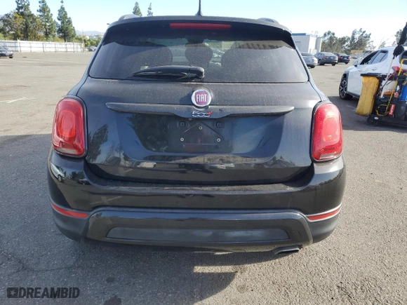 2017 FIAT 500X Urbana Edition with VIN ZFBCFXCB0HP613257, listed as a Copart auction lot 79357754 with 0 mi miles and Salvage Title. Bid and sale history available at carsss.com. Image 6.