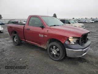 2015 Ram 1500 Tradesman with VIN 3C6JR6ATXFG540179, listed as a Copart auction lot 83444894 with 124,886 mi miles and Salvage title. Bid and sale history available at DreamBid. Image 4.