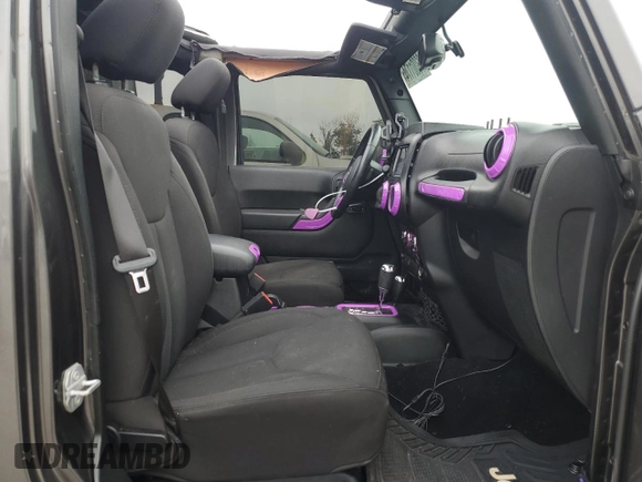 2018 Jeep Wrangler JK Unlimited Sport S with VIN 1C4HJWDG6JL928132, listed as a Copart auction lot 83001174 with 79,600 mi miles and Non Repairable. Bid and sale history available at carsss.com. Image 5.