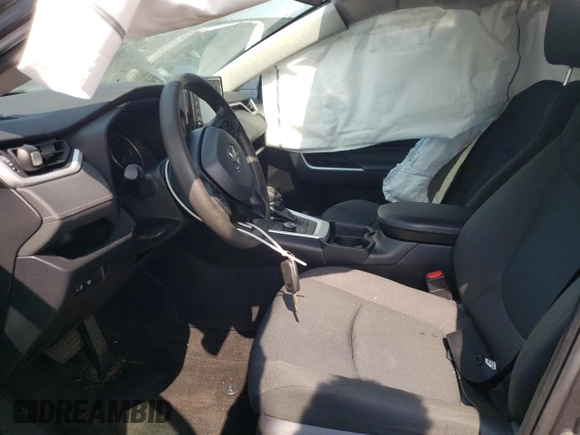 2021 Toyota RAV4 Hybrid LE with VIN 4T3LWRFV7MU029922, listed as a Copart auction lot 60116075 with 37,547 mi miles and Salvage title. Bid and sale history available at DreamBid. Image 7.