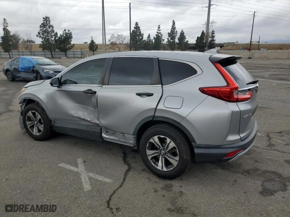 2017 Honda CR-V LX with VIN 2HKRW5H38HH401540, listed as a Copart auction lot 53505555 with 64,013 mi miles and Salvage Title. Bid and sale history available at carsss.com. Image 2.