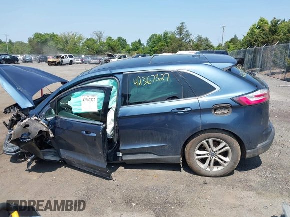 2019 Ford Edge SEL with VIN 2FMPK4J93KBB45236, listed as a IAAI auction lot 42367327 with Not provided miles and . Bid and sale history available at DreamBid. Image 14.