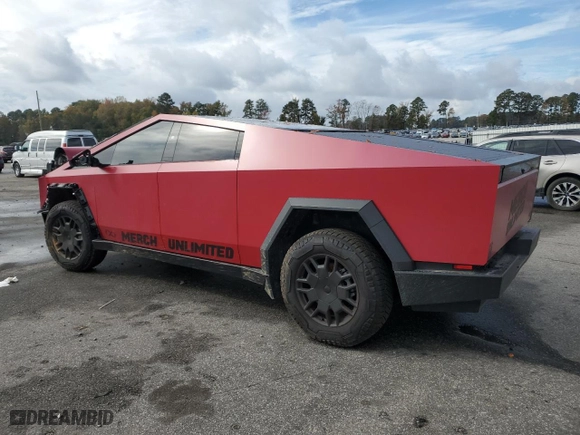 2024 Tesla Cybertruck Cyberbeast with VIN 7G2CEHEE6RA021073, listed as a Copart auction lot 79212184 with 7890 miles and Salvage Title. Bid and sale history available at carsss.com. Image 2.