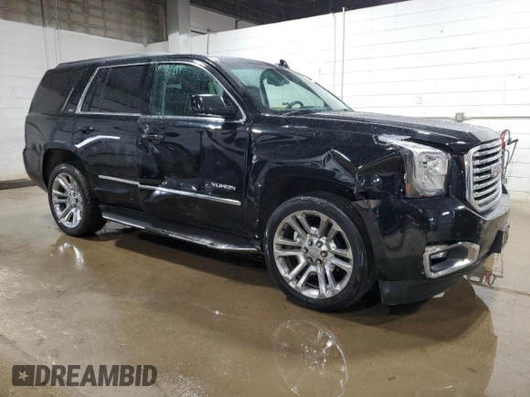 2016 GMC Yukon SLT with VIN 1GKS2BKC1GR440857, listed as a Copart auction lot 52683875 with 171,111 mi miles and Salvage Title. Bid and sale history available at carsss.com. Image 4.