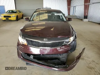 2017 Kia Optima LX with VIN 5XXGT4L3XHG153921, listed as a Copart auction lot 55926695 with 140,246 mi miles and Salvage title. Bid and sale history available at DreamBid. Image 5.