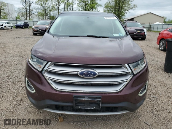 2017 Ford Edge Titanium z VIN 2FMPK4K82HBC48078, wystawiony jako Copart lot #56967175 z przebiegiem 54 258 mil mil oraz Szkoda całkowita • Salvage title. Historia ofert i sprzedaży dostępna na DreamBid. Obrazek 5.