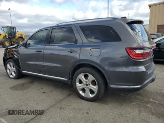 2015 Dodge Durango Limited with VIN 1C4RDJDG6FC147732, listed as a Copart auction lot 44578535 with 234,976 mi miles and Salvage title. Bid and sale history available at DreamBid. Image 2.