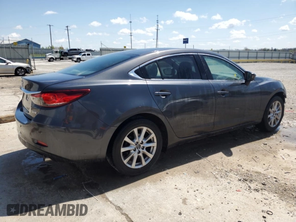 2015 Mazda 6 i Sport with VIN JM1GJ1U62F1167852, listed as a Copart auction lot 52406185 with 130,080 mi miles and Salvage Title. Bid and sale history available at DreamBid. Image 3.