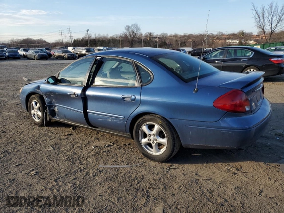 2002 Ford Taurus SES Standard with VIN 1FAHP55SX2A113222, listed as a Copart auction lot 47501135 with 79,793 mi miles and Salvage Title. Bid and sale history available at carsss.com. Image 2.