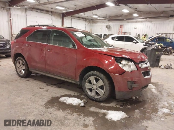 2015 Chevrolet Equinox LT with VIN 1GNALBEK6FZ129891, listed as a IAAI auction lot 41509068 with 116,622 mi miles. Bid and sale history available at carsss.com. Image 1.