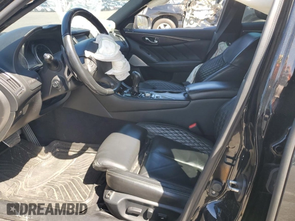 2017 Infiniti Q50 Red Sport 400 z VIN JN1FV7AR1HM870851, wystawiony jako Copart lot #56178215 z przebiegiem 106 468 mil mil oraz Nie do naprawy • Non repairable. Historia ofert i sprzedaży dostępna na DreamBid. Obrazek 7.