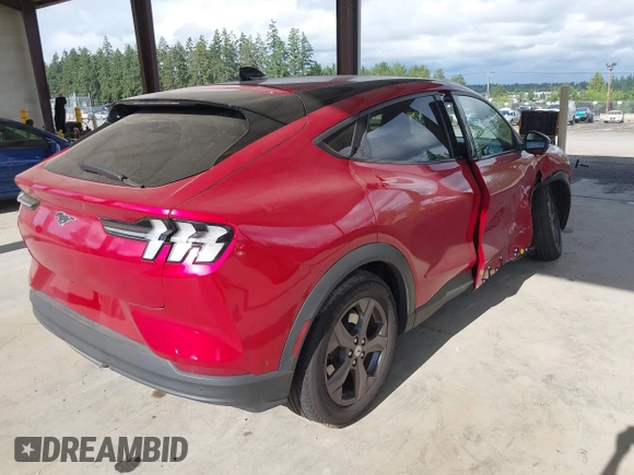 2023 Ford Mustang Mach-E Select with VIN 3FMTK1SS6PMA17612, listed as a IAAI auction lot 42536713 with 10,840 mi miles and . Bid and sale history available at DreamBid. Image 4.