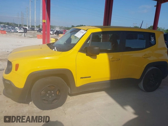 2017 Jeep Renegade Sport z VIN ZACCJAAB8HPE52736, wystawiony jako IAAI lot #42019381 z przebiegiem 96 757 mil mil oraz . Historia ofert i sprzedaży dostępna na DreamBid. Obrazek 14.