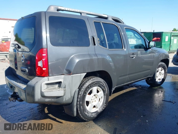 2007 Nissan Xterra SE with VIN 5N1AN08W07C528303, listed as a IAAI auction lot 42038555 with 240,026 mi miles. Bid and sale history available at carsss.com. Image 4.