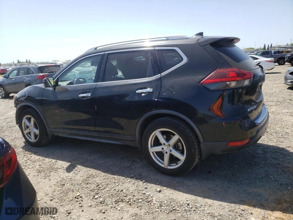 2019 Nissan Rogue SV with VIN JN8AT2MT9KW268447, listed as a Copart auction lot 52122585 with 87,215 mi miles and Salvage Title. Bid and sale history available at carsss.com. Image 2.