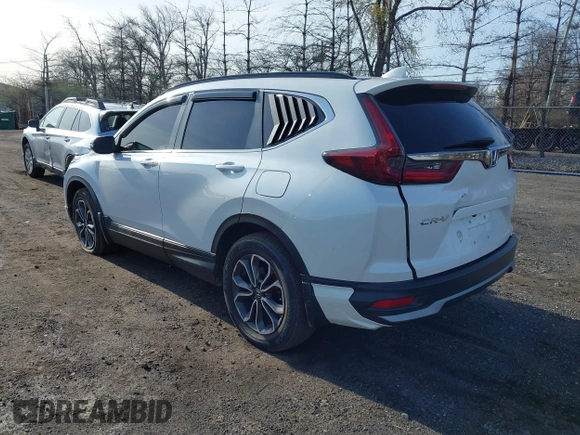 2020 Honda CR-V EX with VIN 2HKRW2H52LH638324, listed as a IAAI auction lot 41944104 with 31,852 mi miles and . Bid and sale history available at DreamBid. Image 3.
