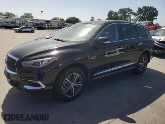 2019 Infiniti QX60 Pure с VIN 5N1DL0MM0KC508181, выставлен на аукционе Copart как лот 55856215 с пробегом Не указан миль и Списание • Salvage title. История ставок и продаж доступна на DreamBid. Изображение 1.