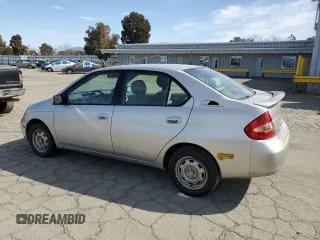 2001 Toyota Prius with VIN JT2BK12U310009326, listed as a Copart auction lot 52003335 with 142,845 mi miles and Salvage Title. Bid and sale history available at carsss.com. Image 2.