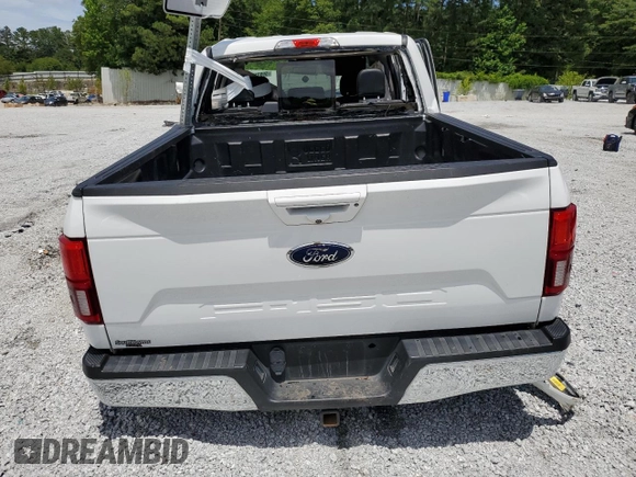 2020 Ford F-150 XL with VIN 1FTEW1E52LFA64086, listed as a Copart auction lot 59931125 with 107,893 mi miles and Salvage title. Bid and sale history available at DreamBid. Image 6.
