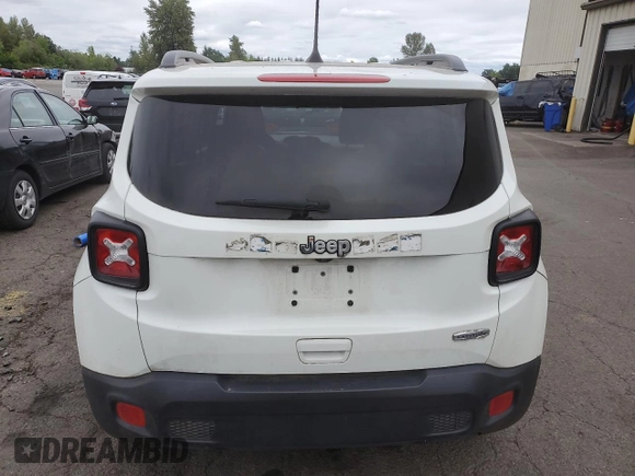 2018 Jeep Renegade Altitude z VIN ZACCJABB5JPH44283, wystawiony jako Copart lot #56946415 z przebiegiem 67 868 mil mil oraz Szkoda całkowita • Salvage title. Historia ofert i sprzedaży dostępna na DreamBid. Obrazek 6.