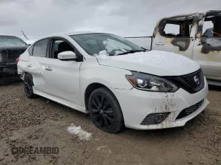 2018 Nissan Sentra S with VIN 3N1AB7AP3JY277514, listed as a Copart auction lot 48540765 with 124,143 mi miles and Salvage Title. Bid and sale history available at DreamBid. Image 4.
