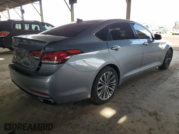 2015 Hyundai Genesis 3.8L with VIN KMHGN4JE0FU094296, listed as a Copart auction lot 51347655 with 89,840 mi miles and Salvage Title. Bid and sale history available at DreamBid. Image 3.