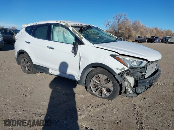 2013 Hyundai Santa Fe Sport z VIN 5XYZT3LB2DG021803, wystawiony jako IAAI lot #41195838 z przebiegiem Nie podano mil oraz . Historia ofert i sprzedaży dostępna na DreamBid. Obrazek 1.