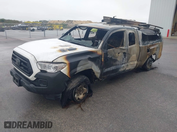 2022 Toyota Tacoma SR with VIN 3TYRX5GN0NT052481, listed as a IAAI auction lot 41771881 with Not provided miles and . Bid and sale history available at DreamBid. Image 2.