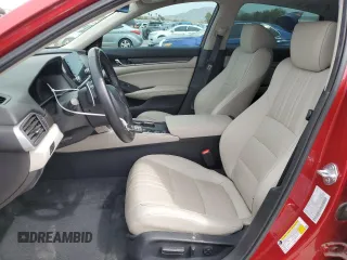 2022 Honda Accord EX-L with VIN 1HGCV3F50NA007181, listed as a Copart auction lot 50923265 with 79,522 mi miles and Salvage title. Bid and sale history available at DreamBid. Image 7.