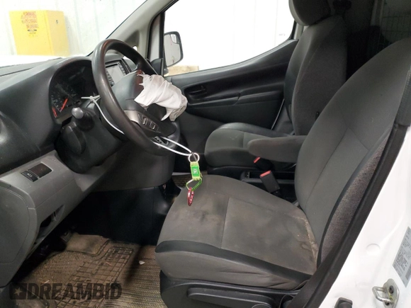 2018 Nissan NV200 S with VIN 3N6CM0KN4JK695732, listed as a Copart auction lot 41628465 with 124,277 mi miles and Salvage title. Bid and sale history available at DreamBid. Image 7.