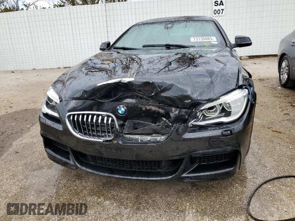 2017 BMW 6 Series 640i xDrive with VIN WBA6D2C55HGT66277, listed as a Copart auction lot 73739483 with 86,356 mi miles. Bid and sale history available at carsss.com. Image 5.