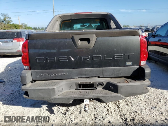 2003 Chevrolet Avalanche with VIN 3GNEC13T63G270480, listed as a Copart auction lot 77134473 with 370,649 mi miles and Non Repairable. Bid and sale history available at carsss.com. Image 6.